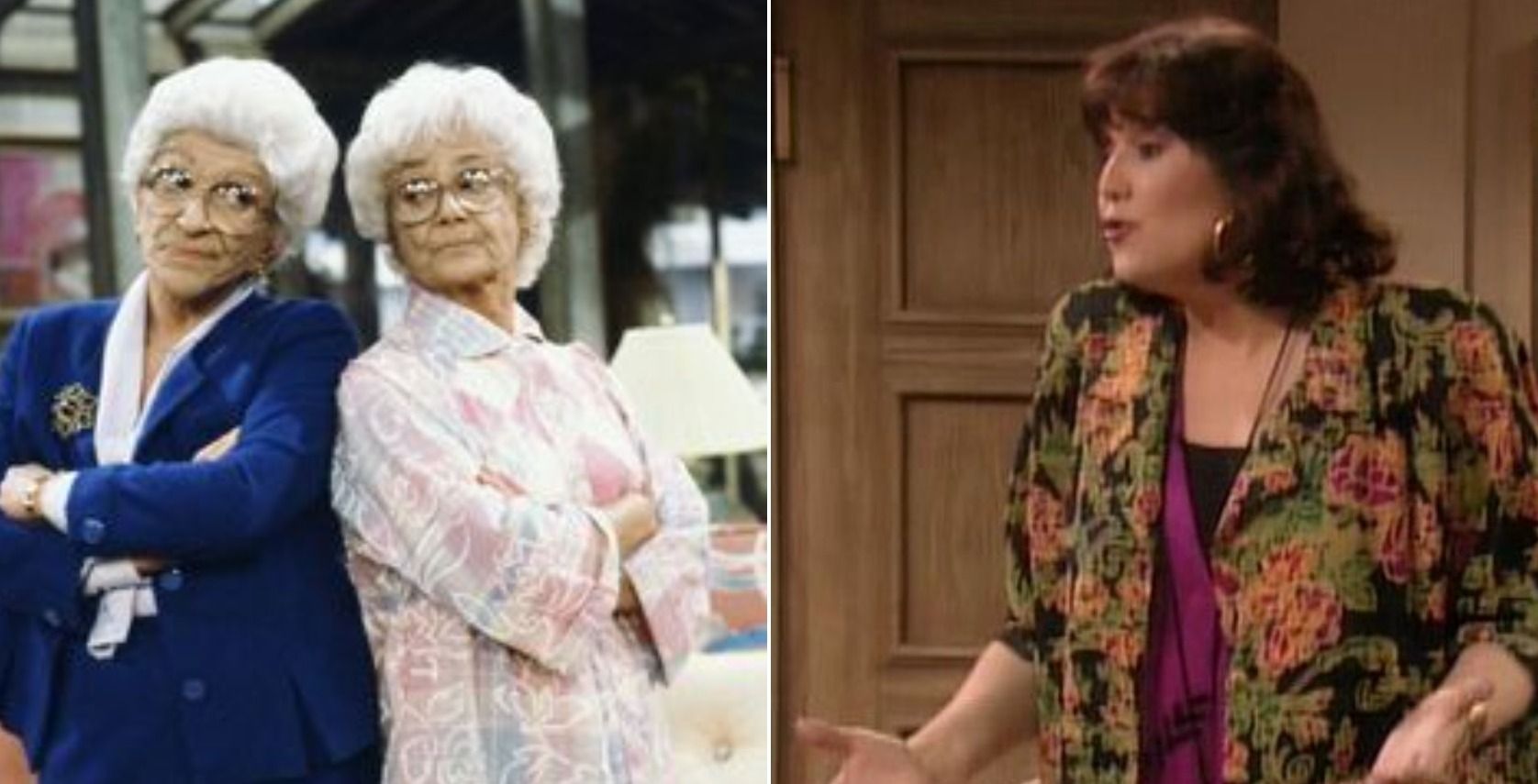 Sophia (Estelle Getty) and relatives in &quot;The Golden Girls.&quot;