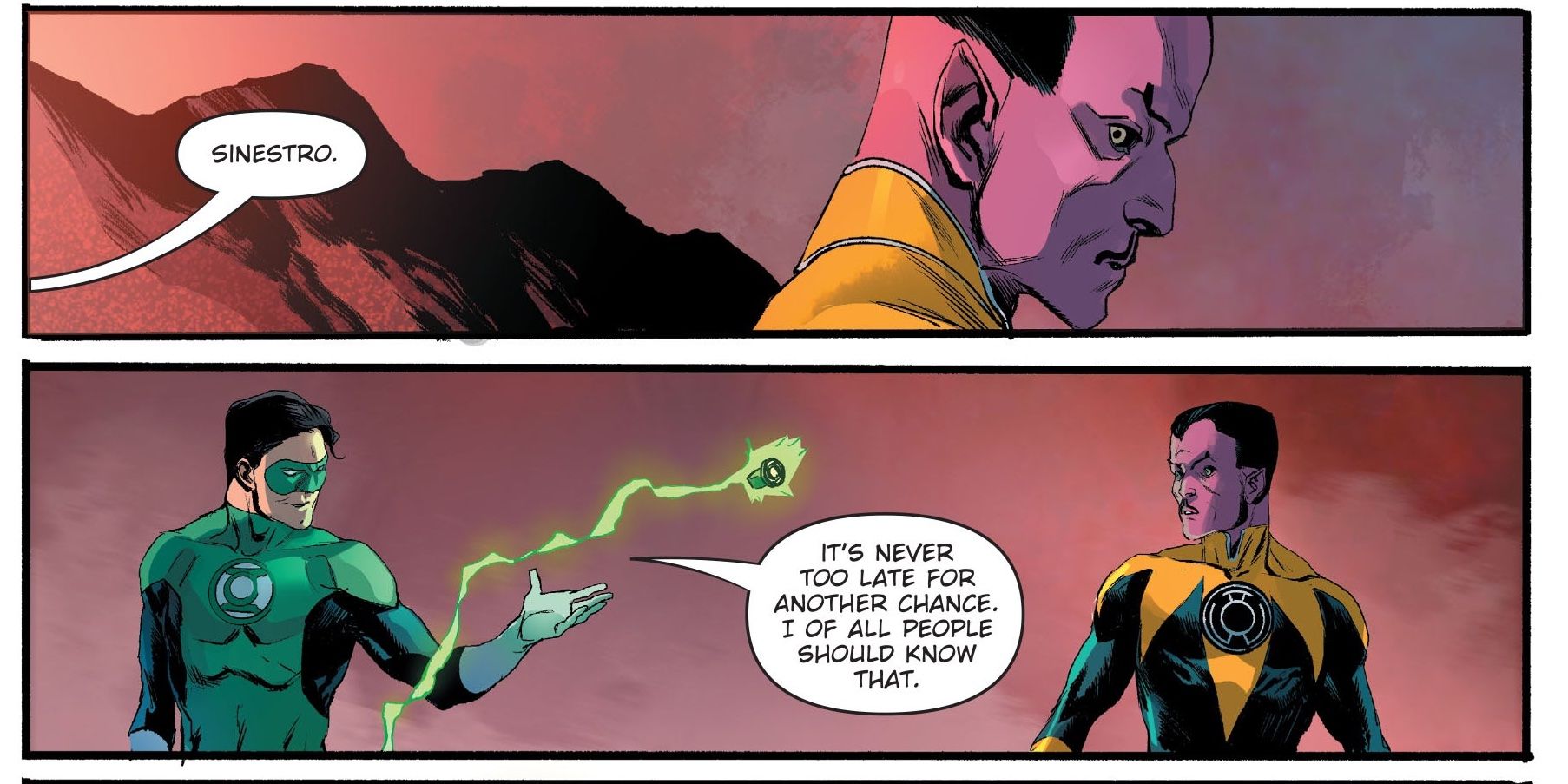 Green Lantern & Sinestro Join Forces For One Final Fight