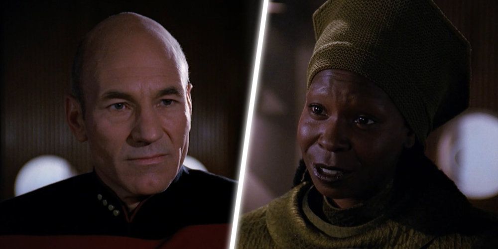Guinan gives Picard advice