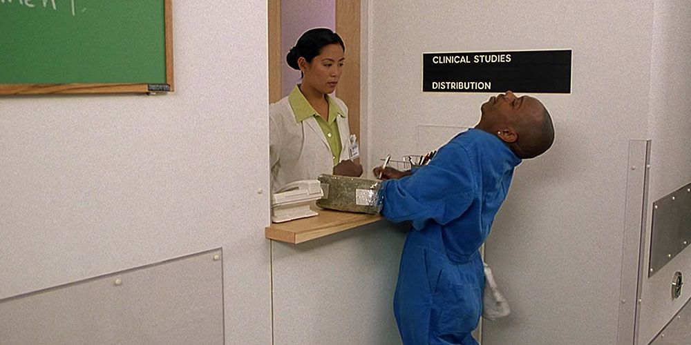 Thurgood signing out weed