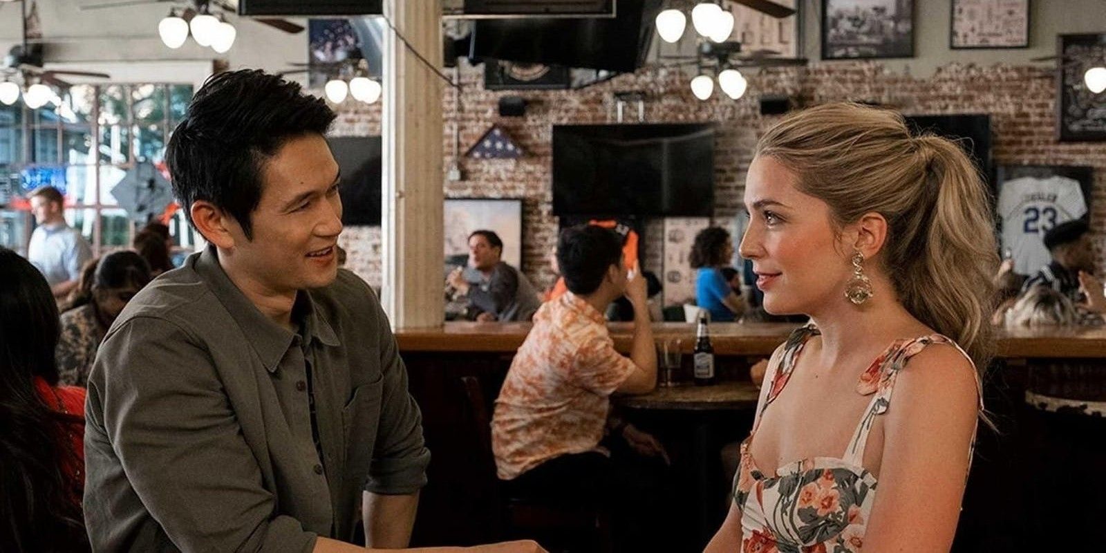Harry Shum Jr. and Jessica Rothe in All My Life (2)