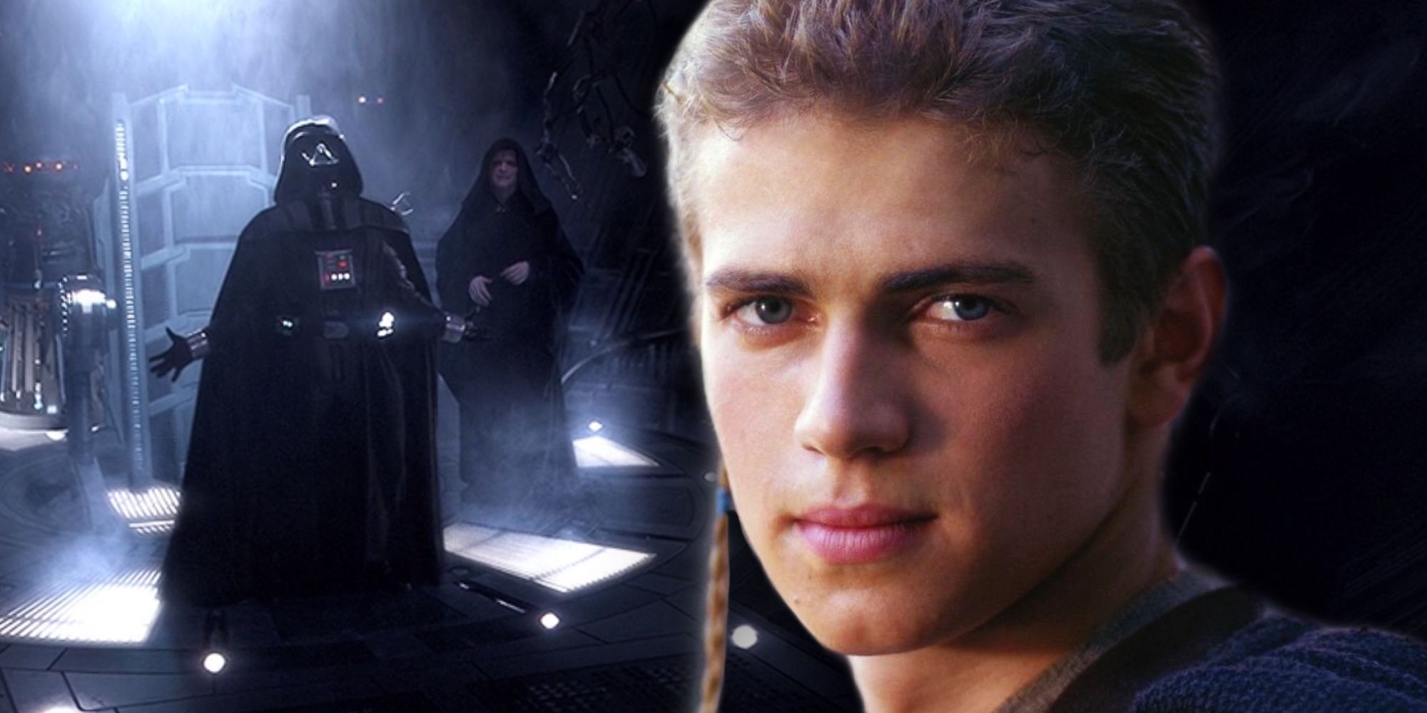 Hayden Christensen as Anankin Skywalker in Star Wars Prequel Trilogy