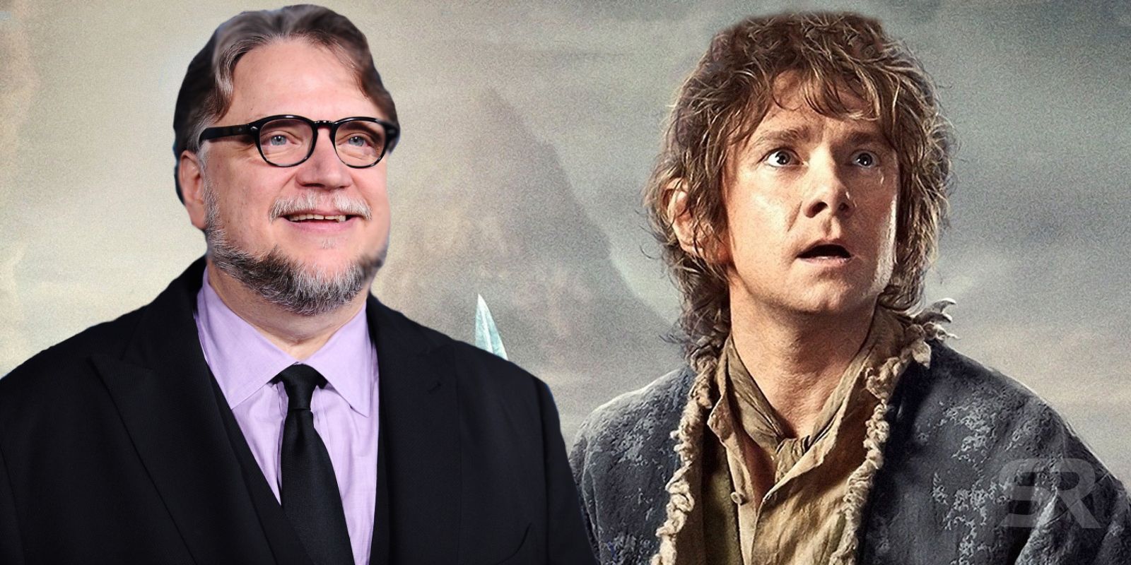 Guillermo del Toro and Martin Freeman