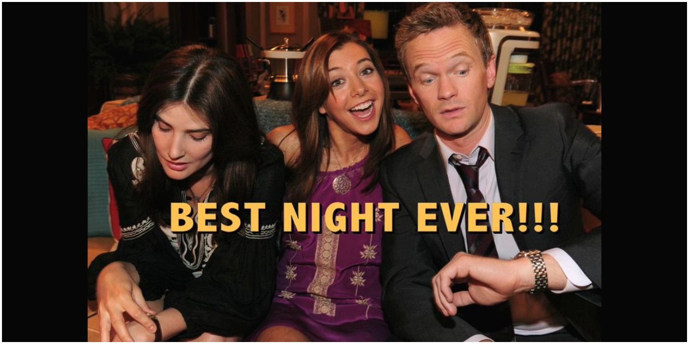 Alyson Hannigan, Neil Patrick Harris, and Cobie Smulders in How I Met Your Mother