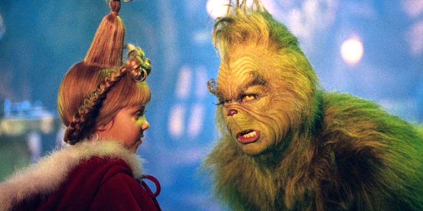 Cindy and Grinch in How the Grinch Stole Christmas