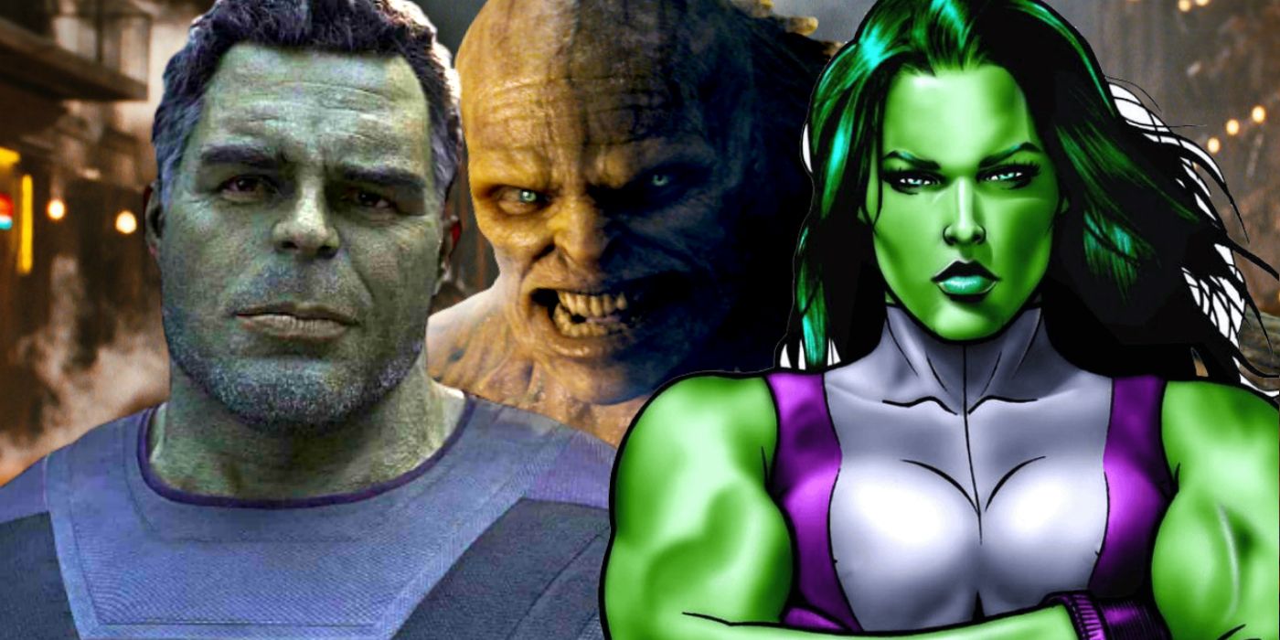 Hulk Abomination and She-Hulk