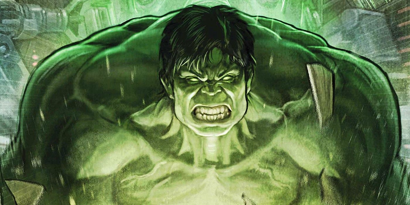 O Hulk se prepara para atacar na Marvel Comics.