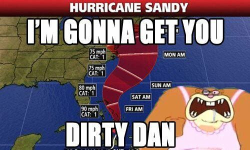I'm Gonna Get You Dirty Dan Meme Sandy SpongeBob SquarePants