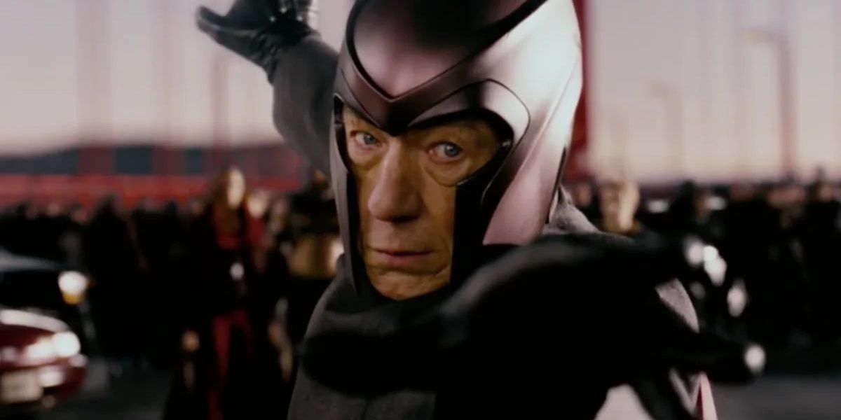 Magneto using his powers in X-Men The Last Stand