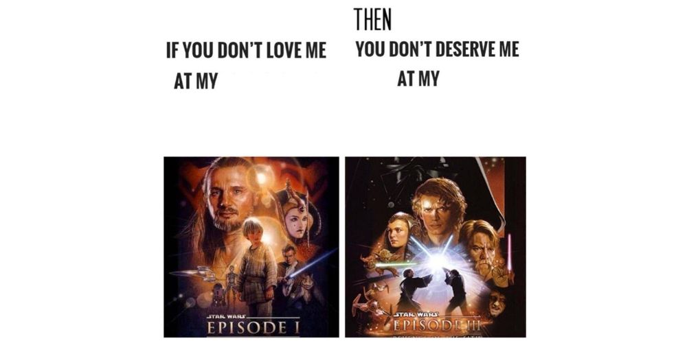 Star Wars 10 Phantom Menace Prequel Memes That Take Us Back To 1999 Star Wars 10 Phantom Menace Prequel Memes That Take Us Back To 1999