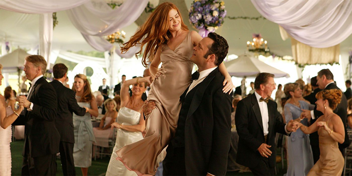 Isla Fisher dan Vince Vaughn di Wedding Crashers
