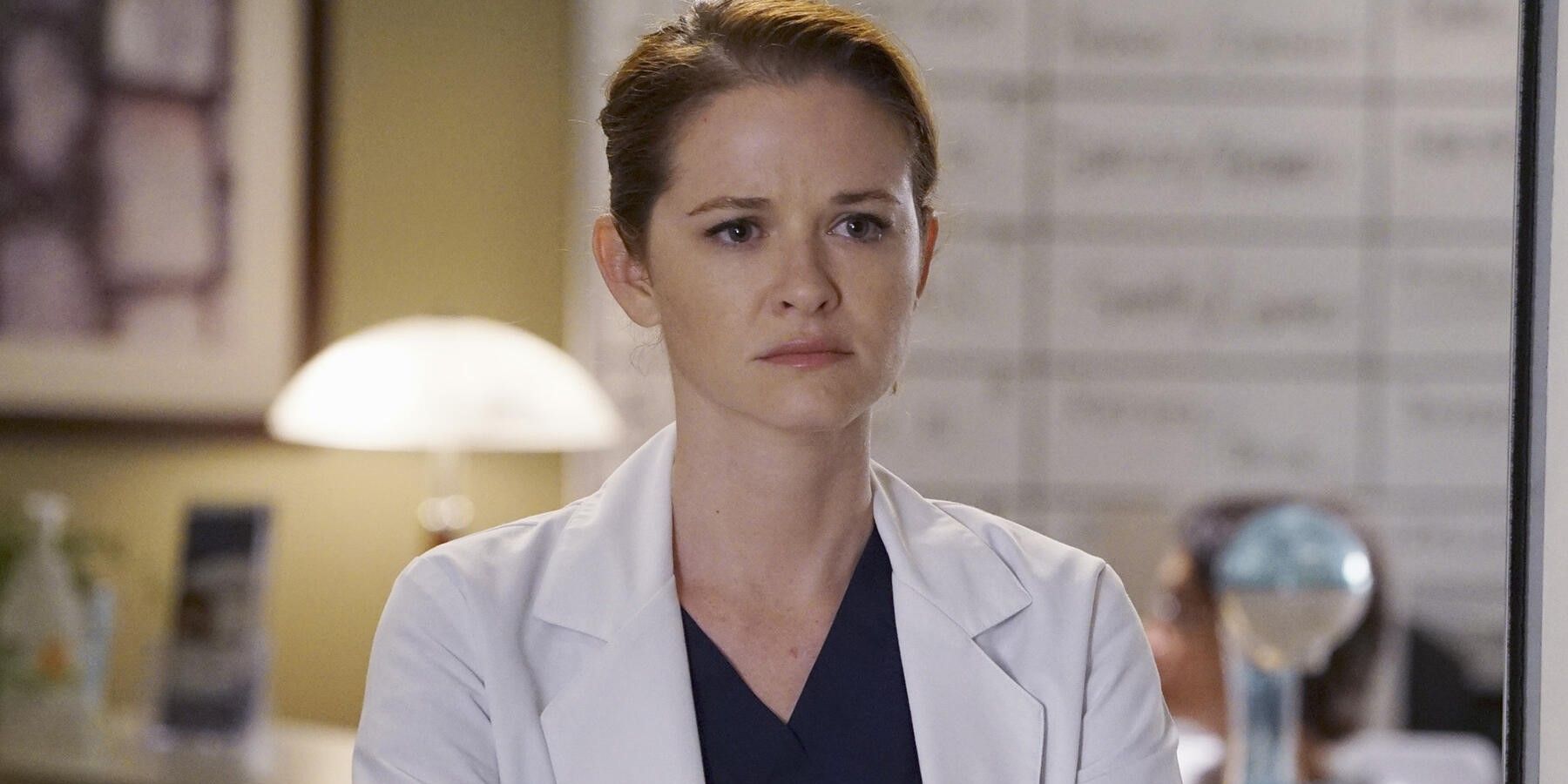 An April looking serious in Grey&rsquo;s Anatomy