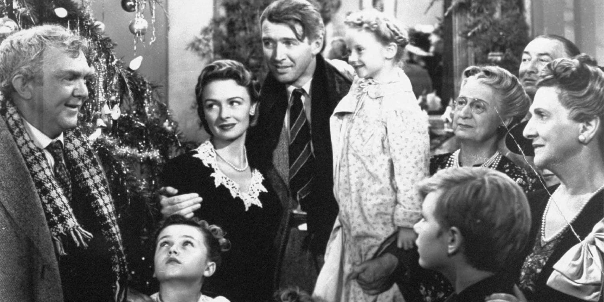 The Bailey family in It's a Wonderful Life 