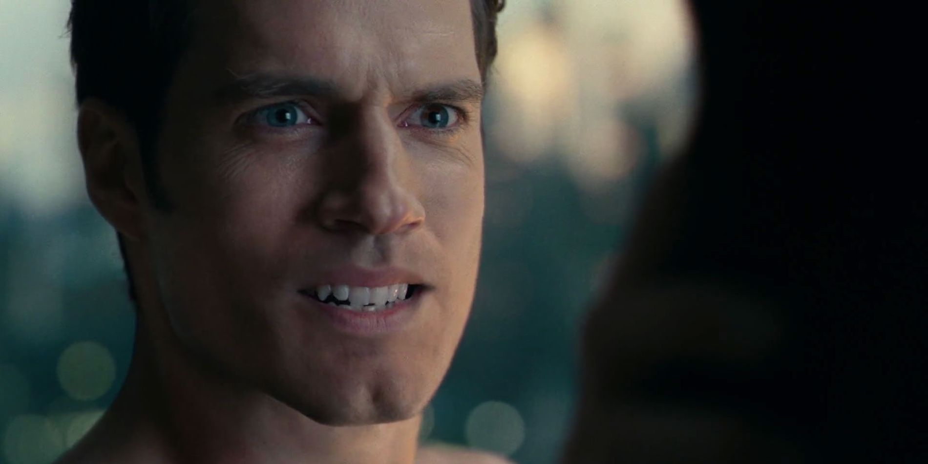 Justice League movie Superman CGI lips