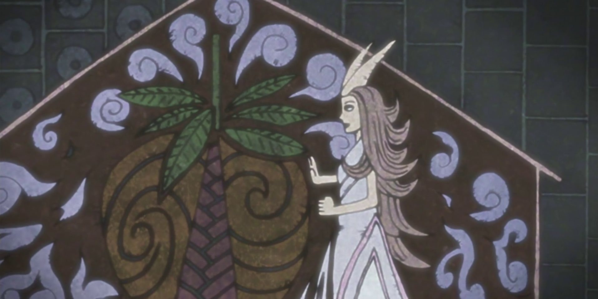 Kaguya Otsutsuki with the God Tree for the entry Connection With The God Tree