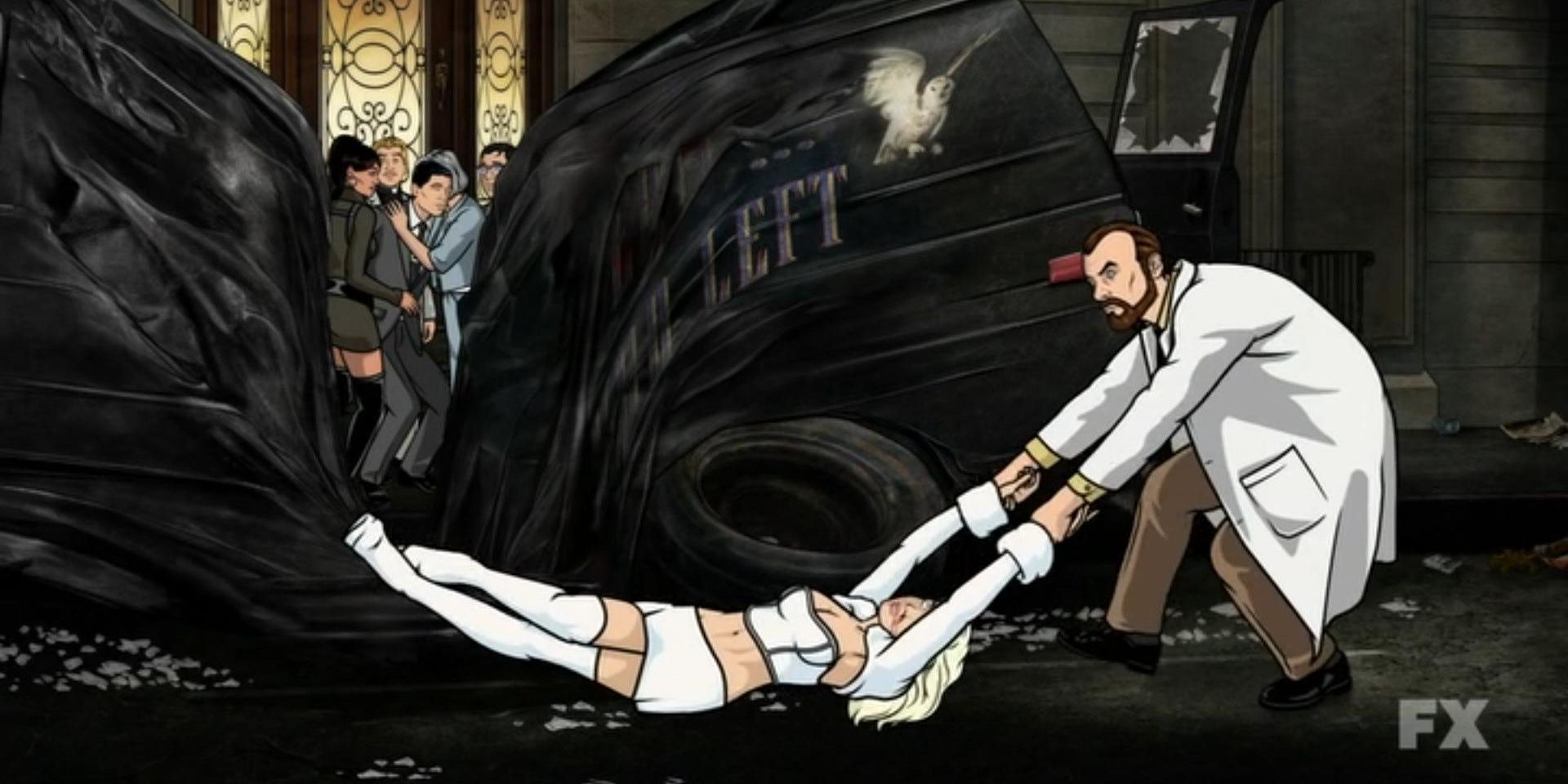 Krieger drags Katya&rsquo;s body