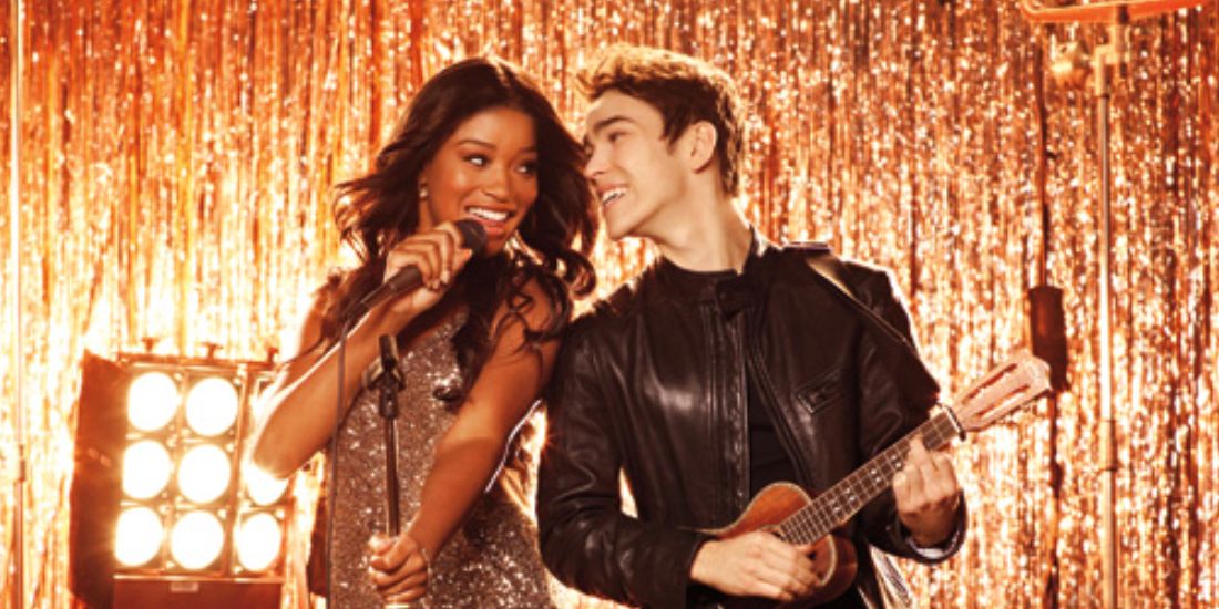 Keke Palmer and Max Schneider perform in Rags
