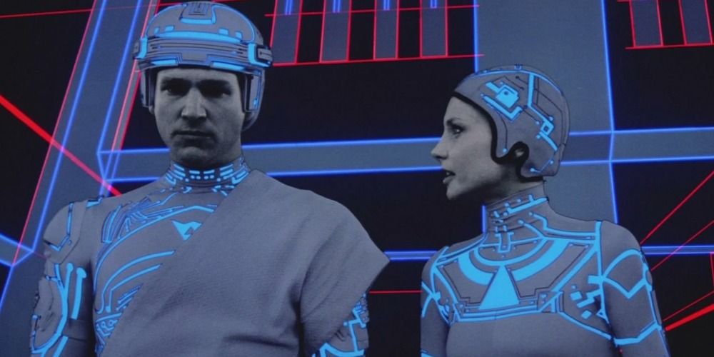 Kevin Flynn Inside The Computer in Tron