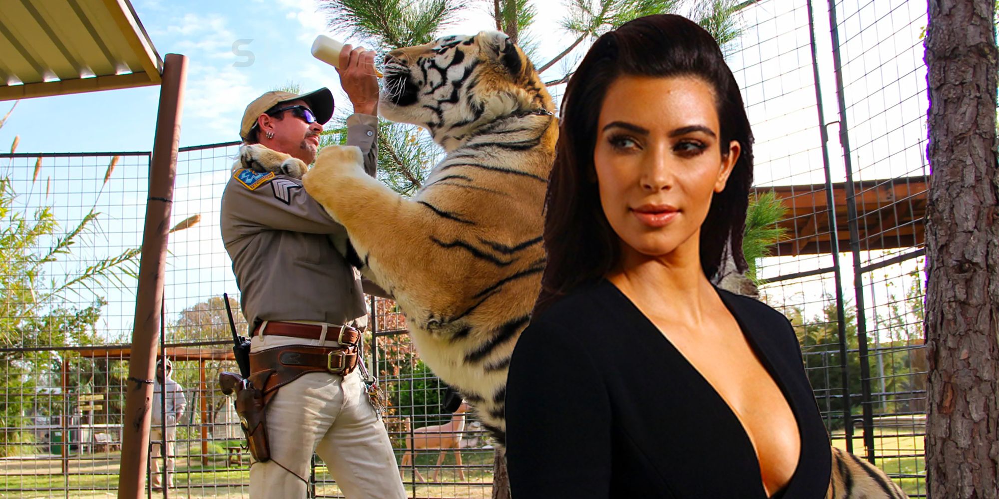 Kim Kardashian Joe Exotic Tiger King