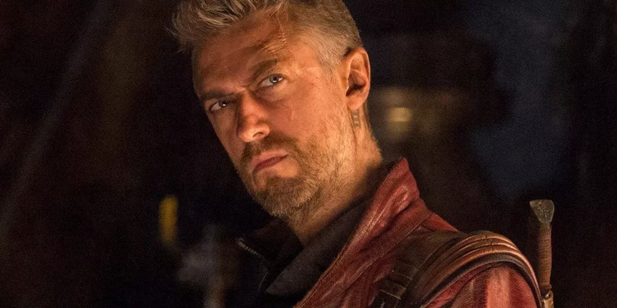 Kraglin looks on agnrily in Guardians Of The Galaxy