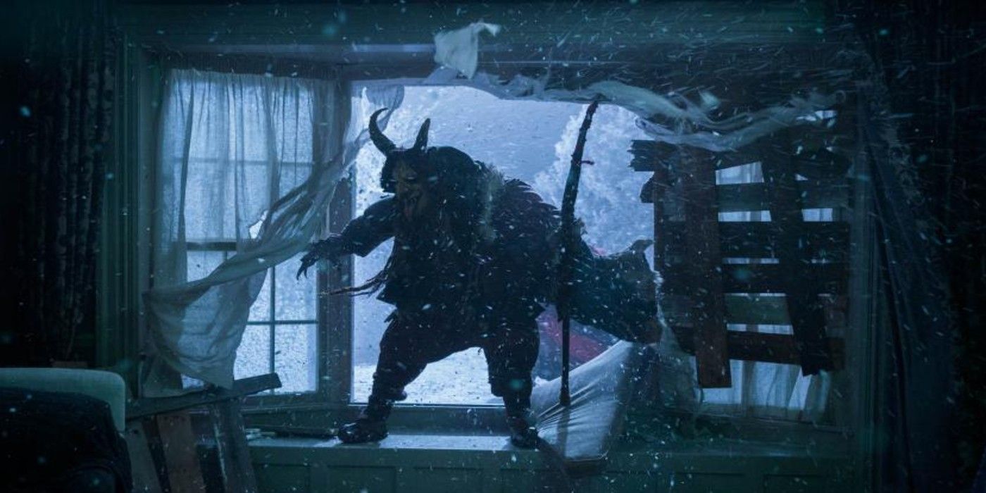 The evil elves from Krampus breaking into the house
