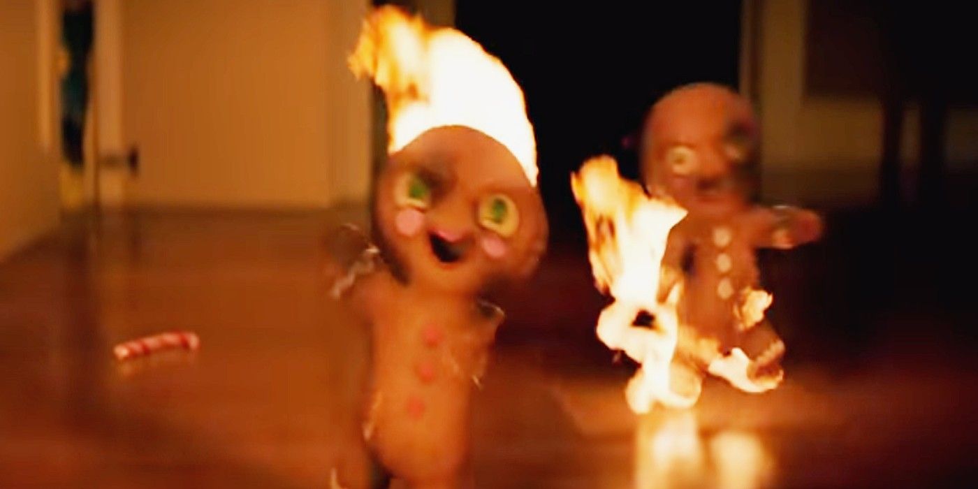 Krampus 2015 Gingerbread Men on fire