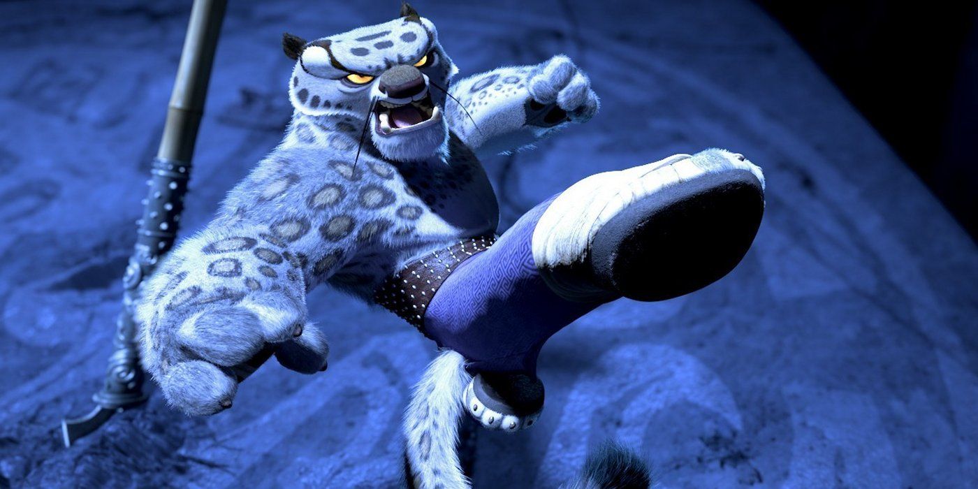 Tai Lung breaks out of prison in Kung Fu Panda