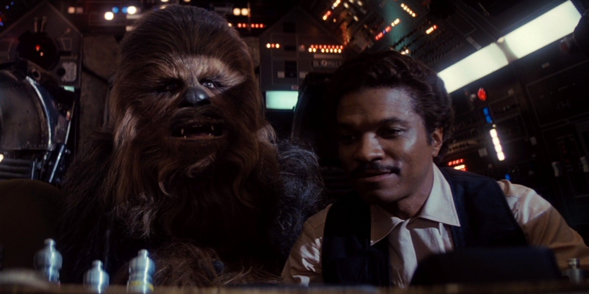 Lando Calrissian Wearing Han's Clothes Empire Strikes Back