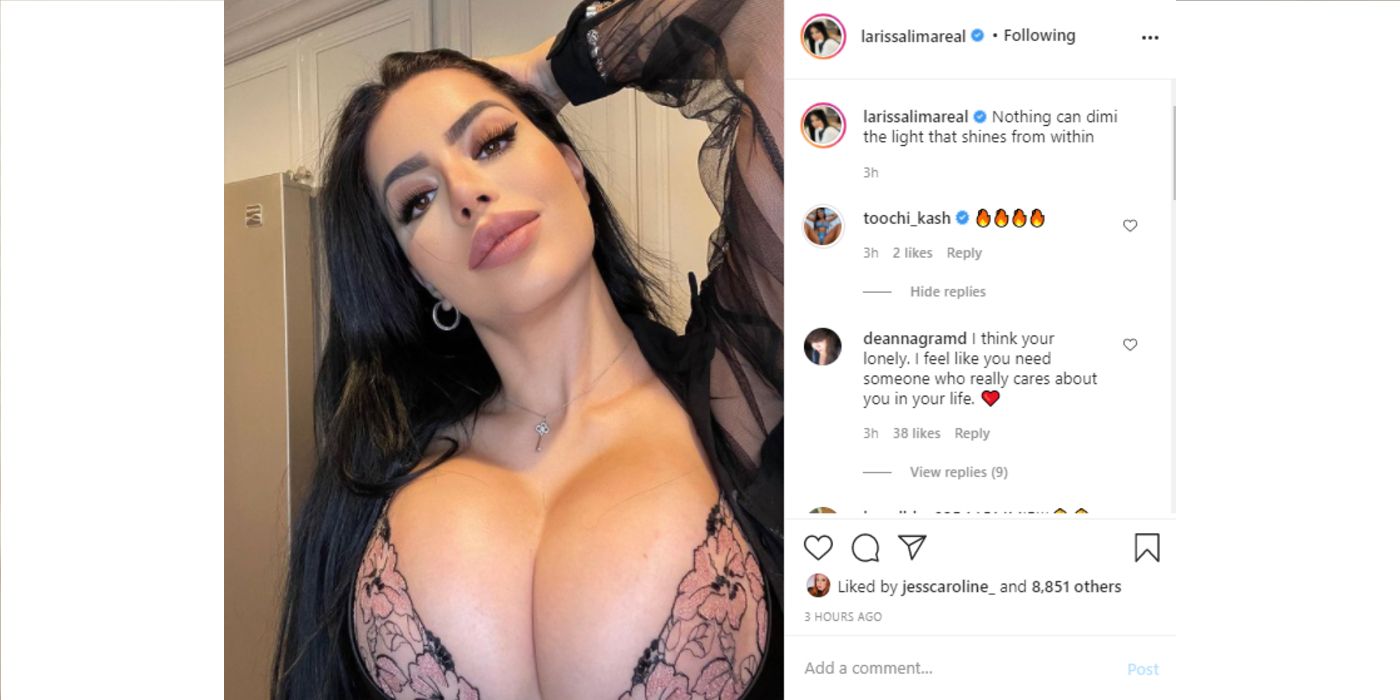 90 Day Fiancé: Larissa Lima Shines Bright In Barely There Bikini On IG