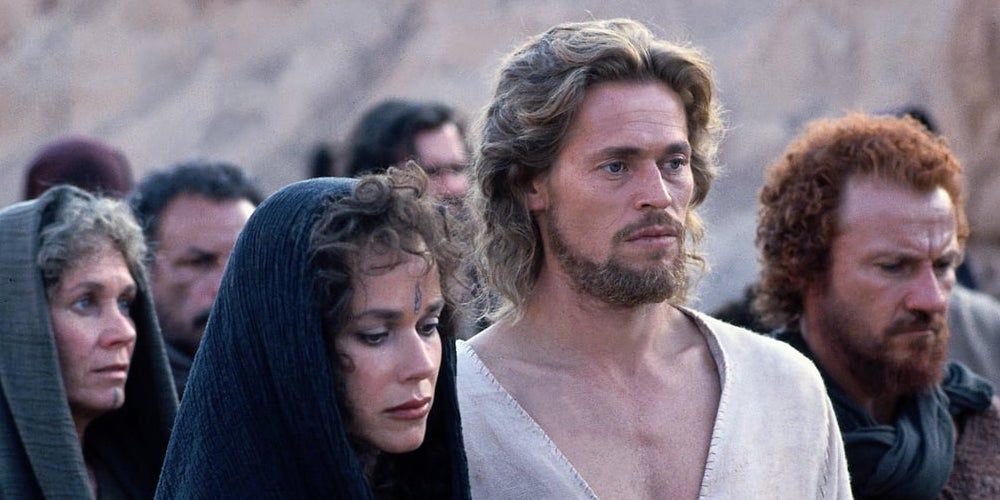 Jesus Christ and Mary Magdalene looking at something