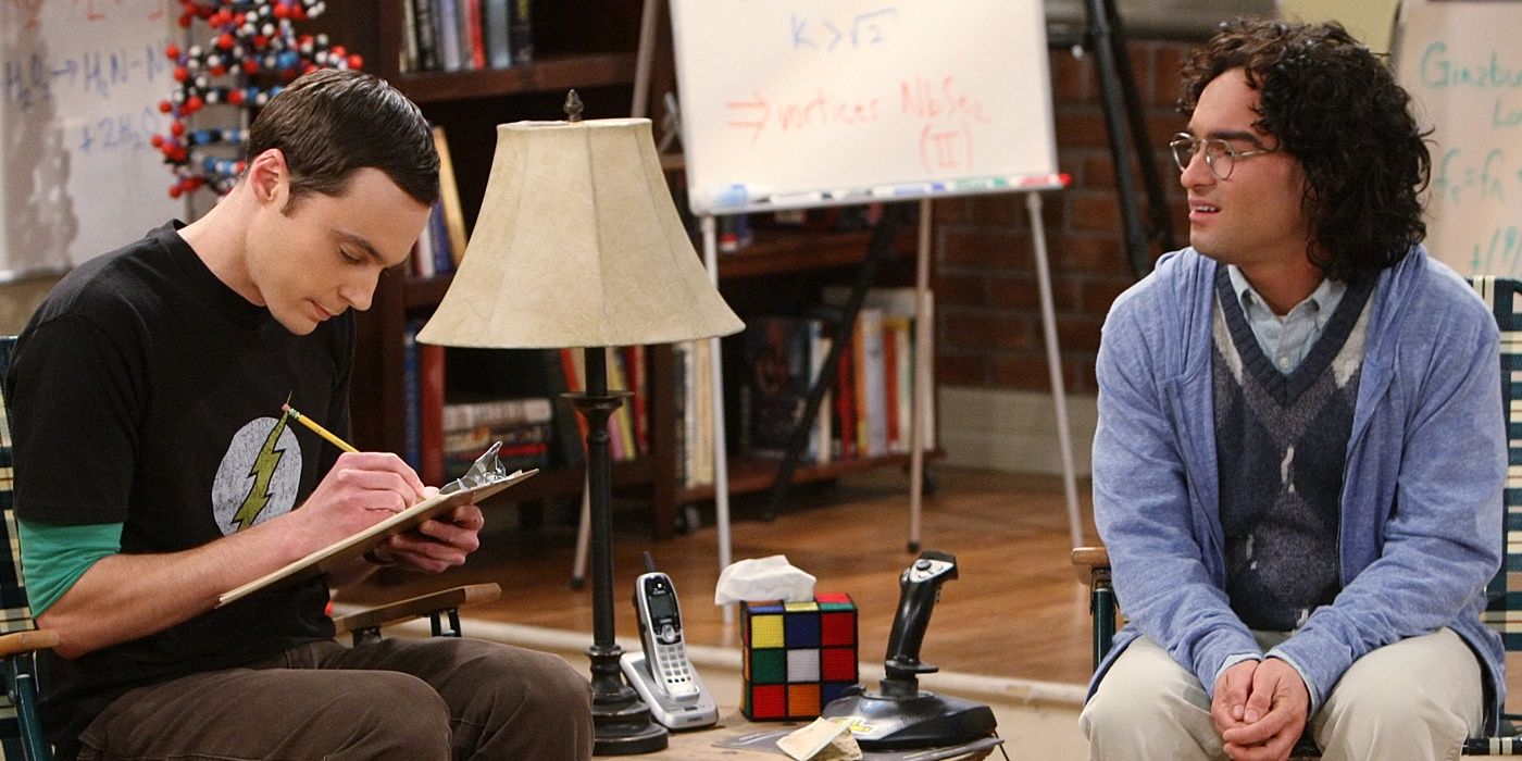 Sheldon and Leonard roommate agreement in The Big Bang Theory