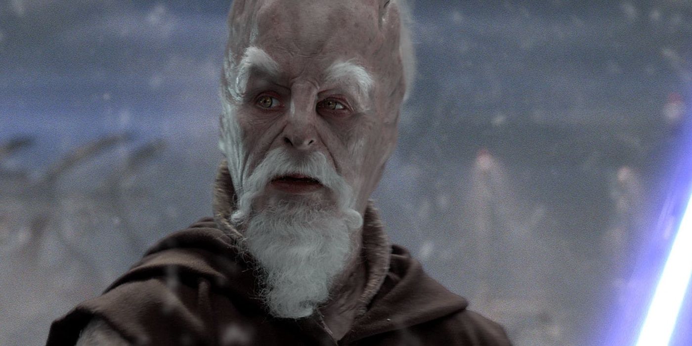 Jedi Master Ki-Adi-Mundi in Star Wars.