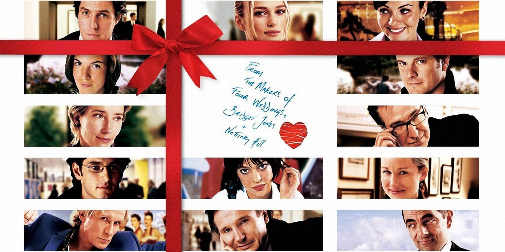 Poster featuring the characters from Love, Actually