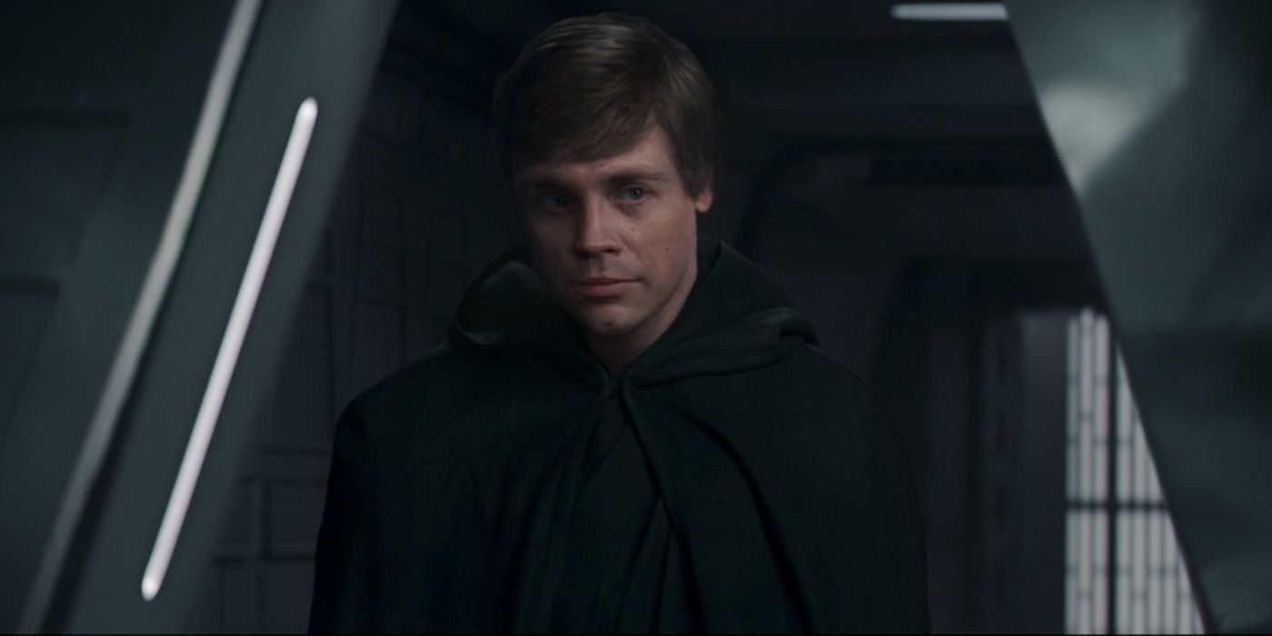Luke Skywalker in The Mandalorian season 2 finale