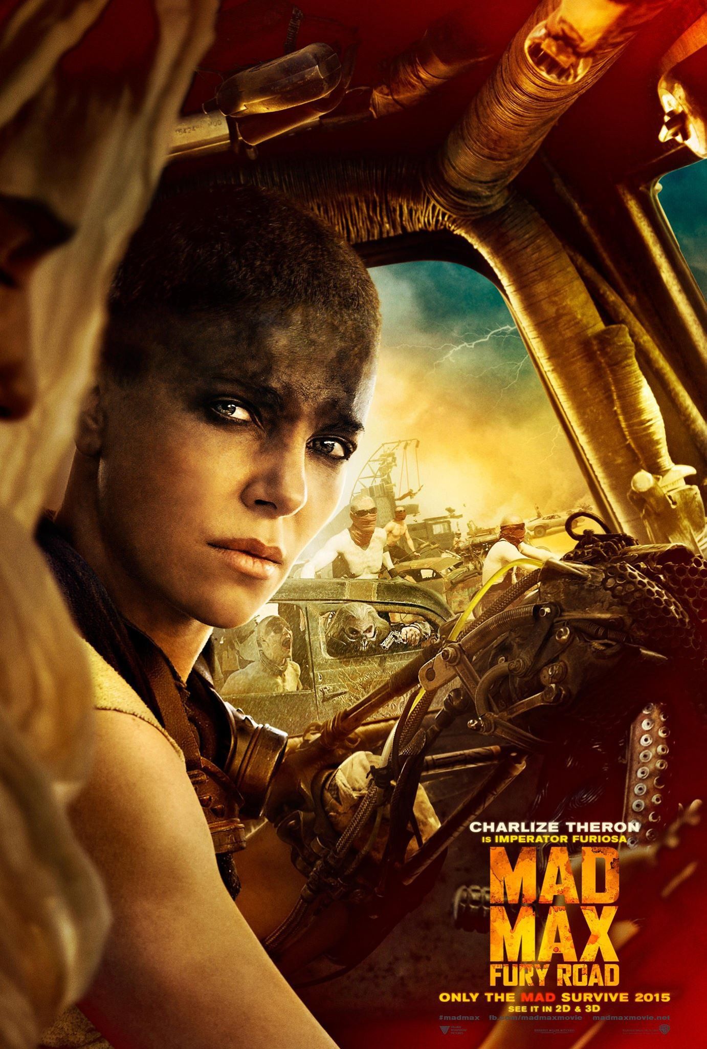 Mad Max Fury Road Furiosa poster