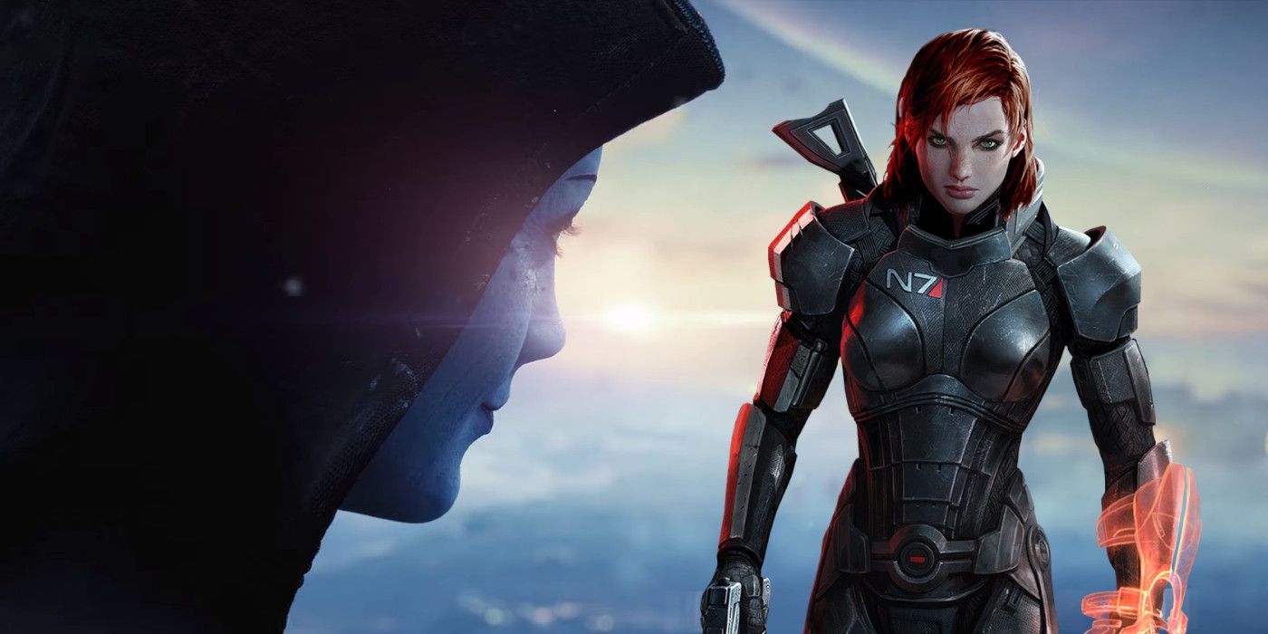 Liara From The Mass Effect 4 Trailer and Mass Effect 3 Female Commander Shepard