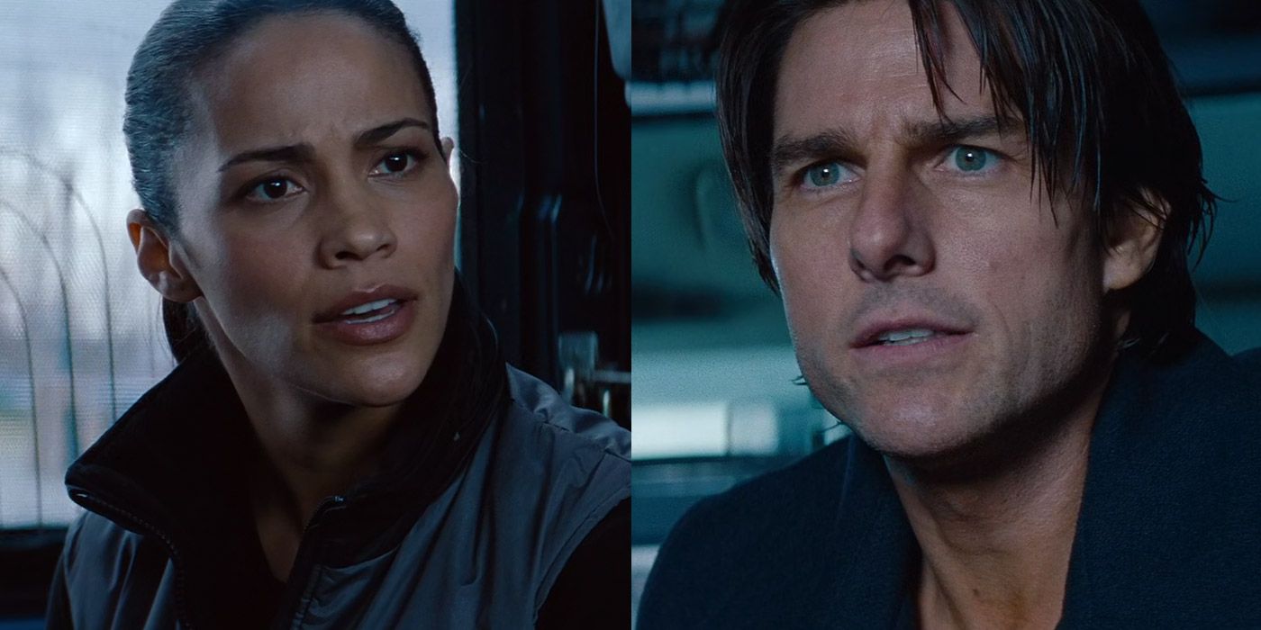 Jane Carter and Ethan Hunt in Mission: Impossible - Ghost Protocol