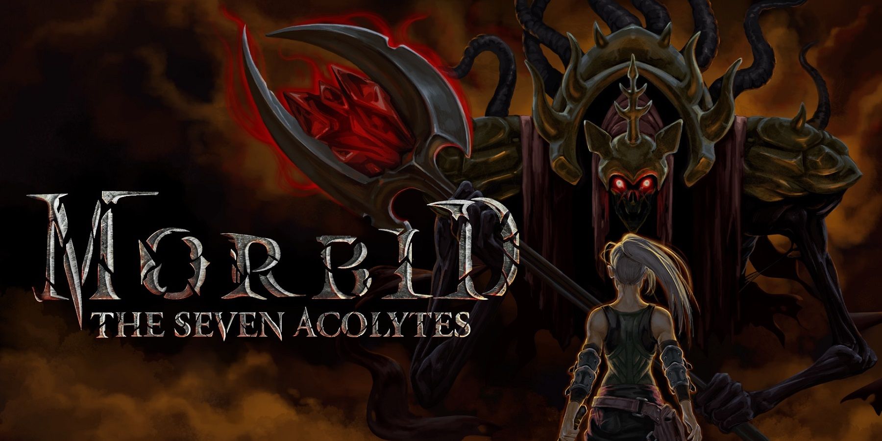 Morbid The Seven Acolytes logo title screen