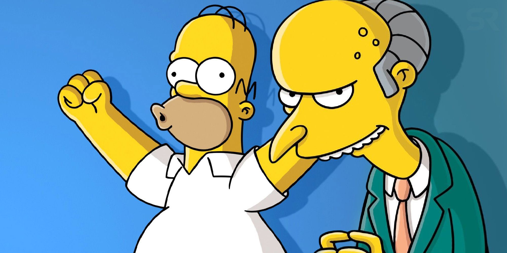 Mr Burns Homer the simpsons