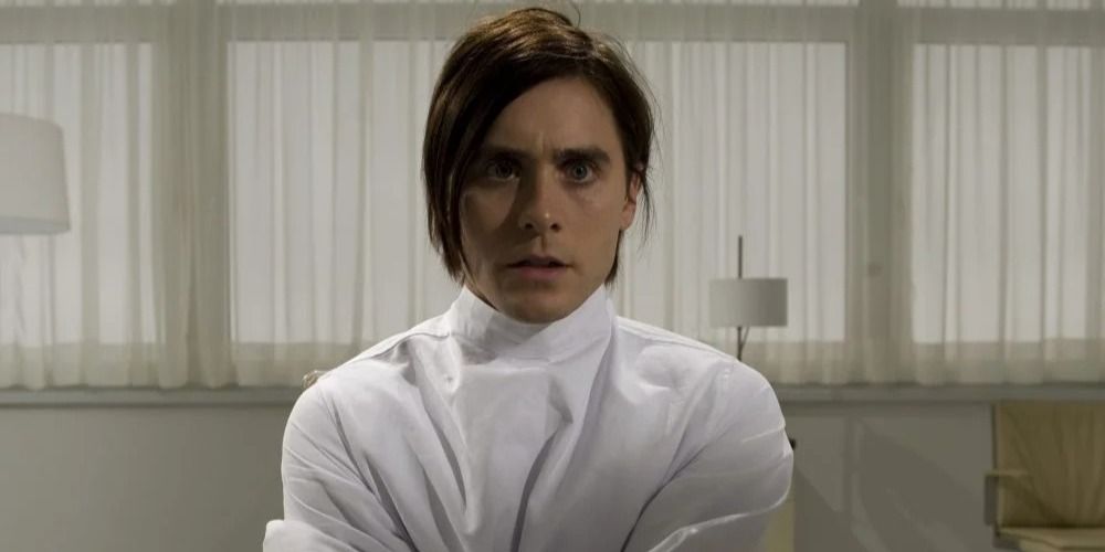 Jared Leto looking into the camera in Mr. Nobody (2009)