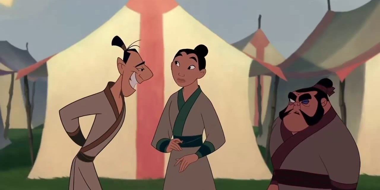 Mulan Training Fight