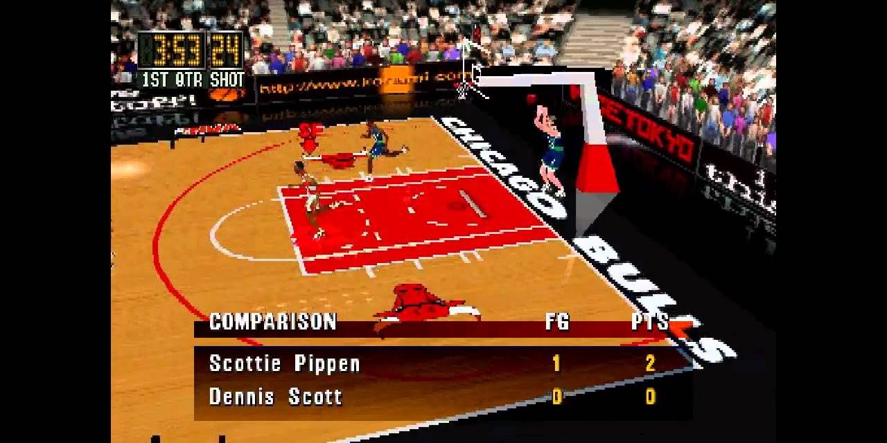 NBA in the zone 98 court