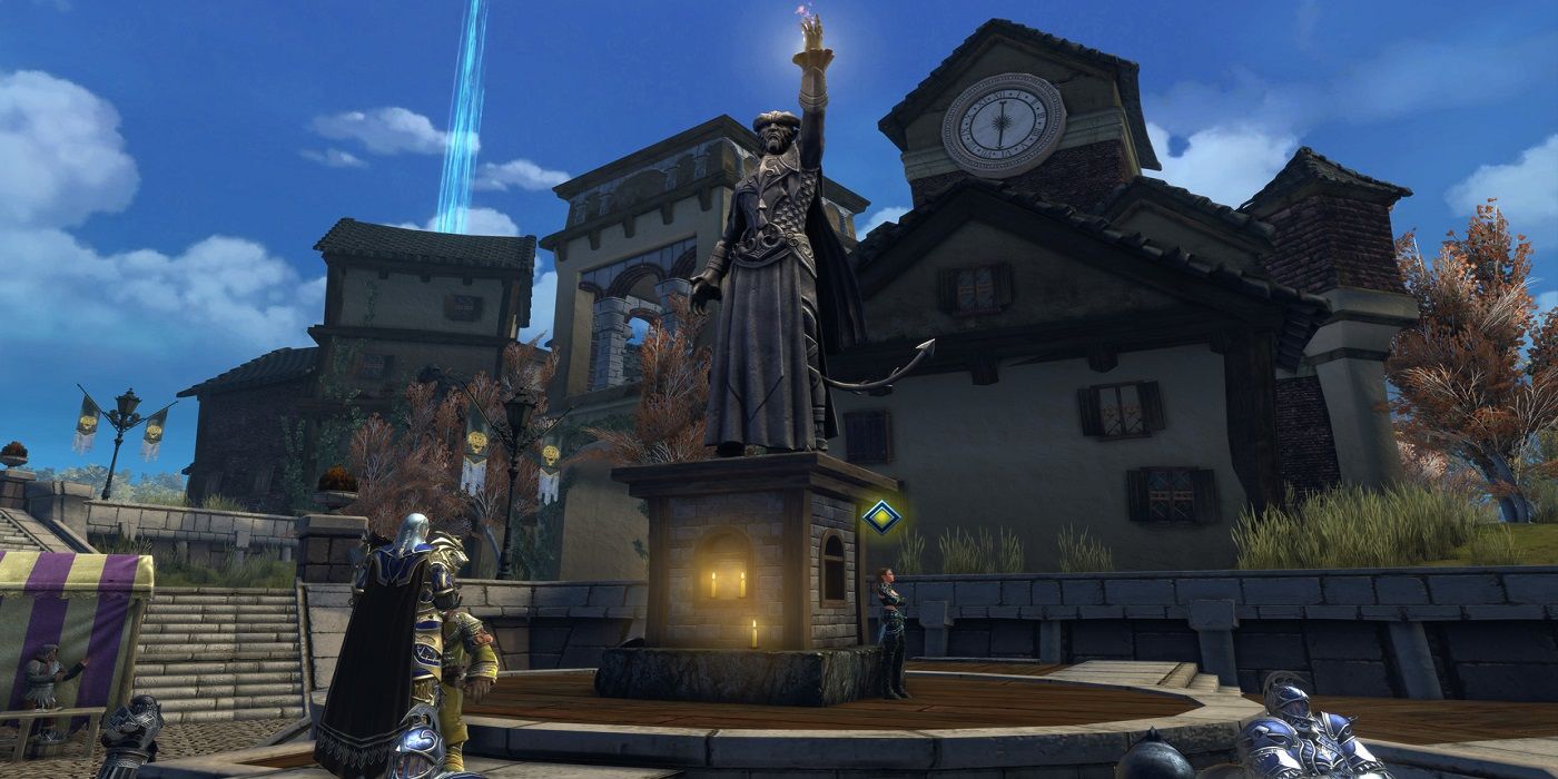 Neverwinter gameplay Dungeons and Dragons Beasts statue