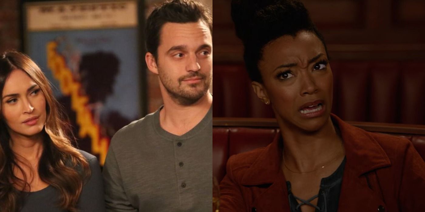 dating history on new girl cast