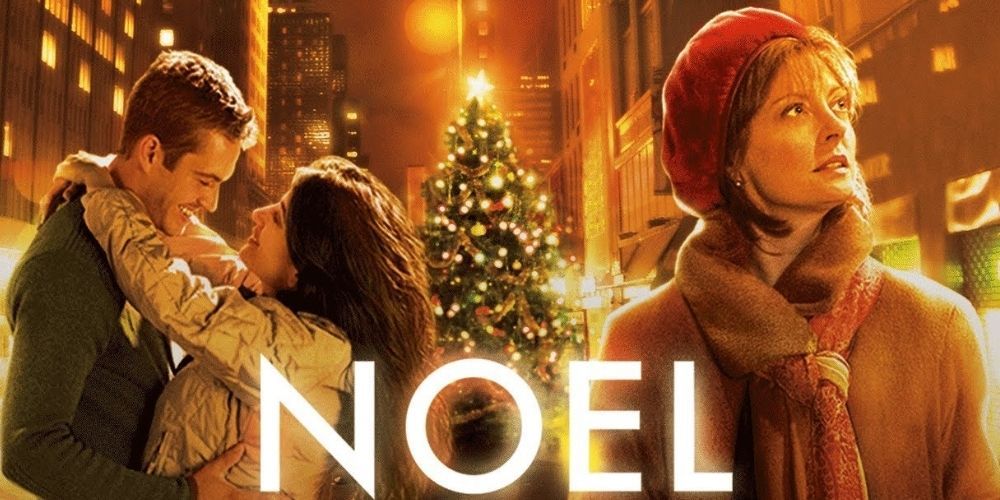 Paul Walker, Penelope Cruz, and Susan Sarandon in promo art for Noel