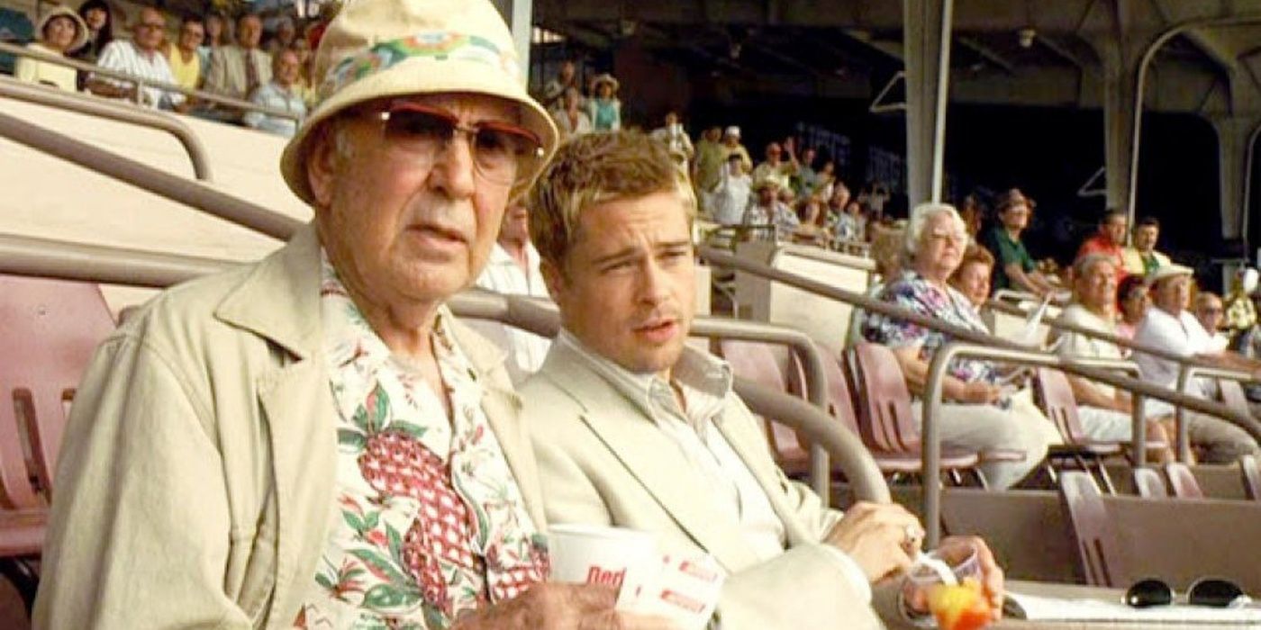 Saul Bloom and Rusty Ryan at the races in Ocean's Eleven