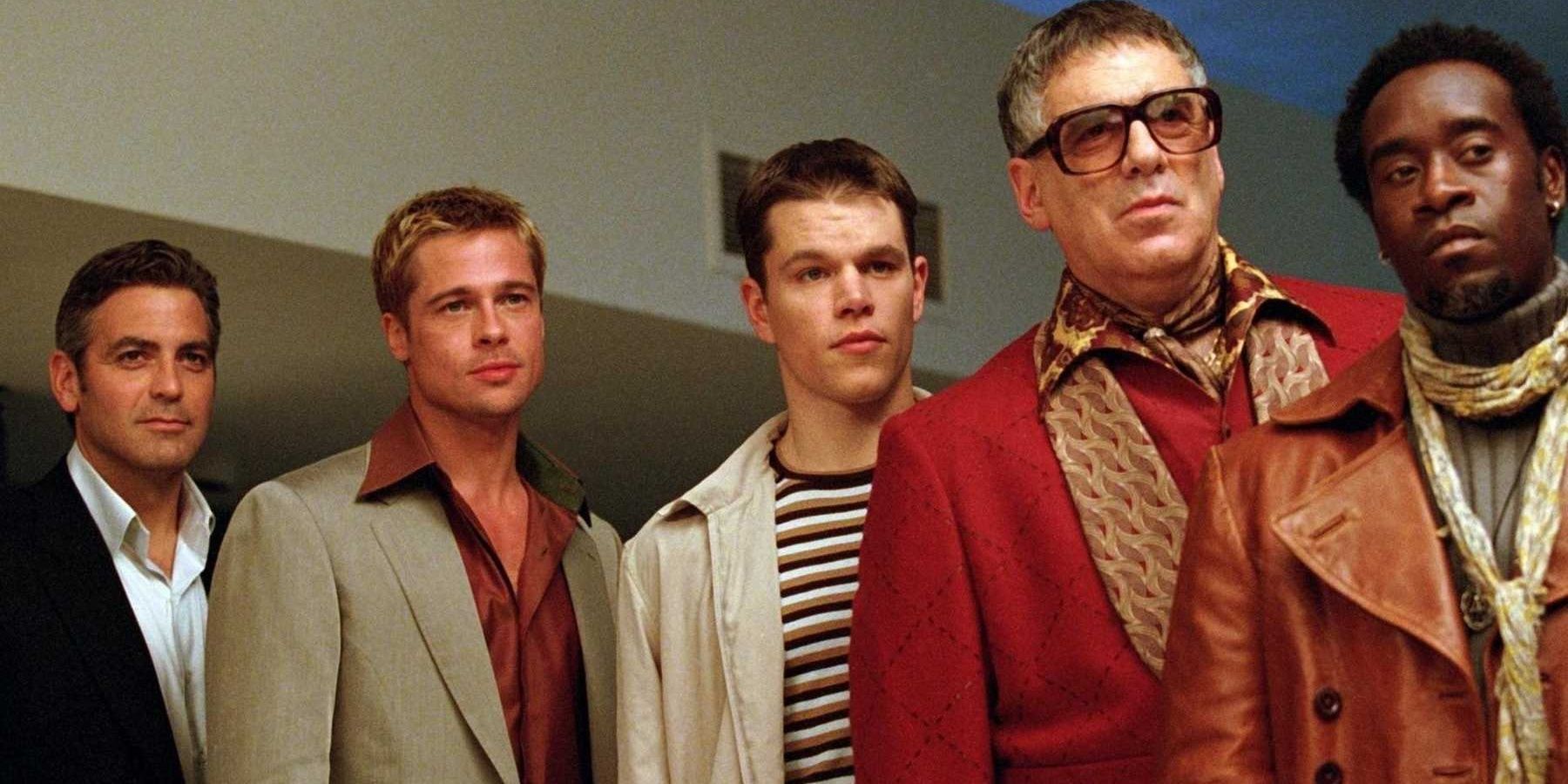 Whole gang in Ocean's Eleven, standing side by side