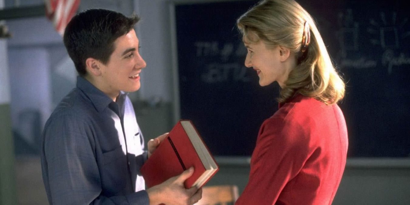 Jake Gyllenhaal and Laura Dern in October Sky.