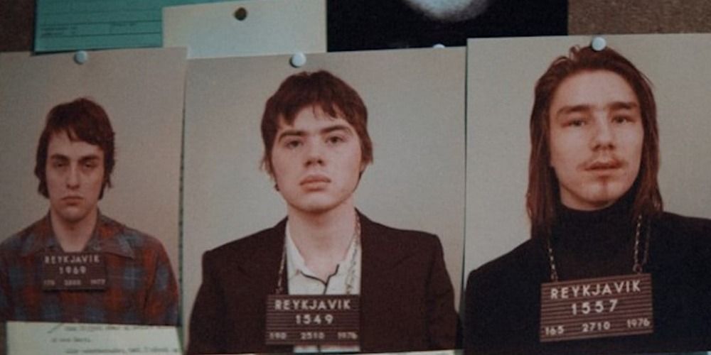 Three mugshots from Out of Thin Air