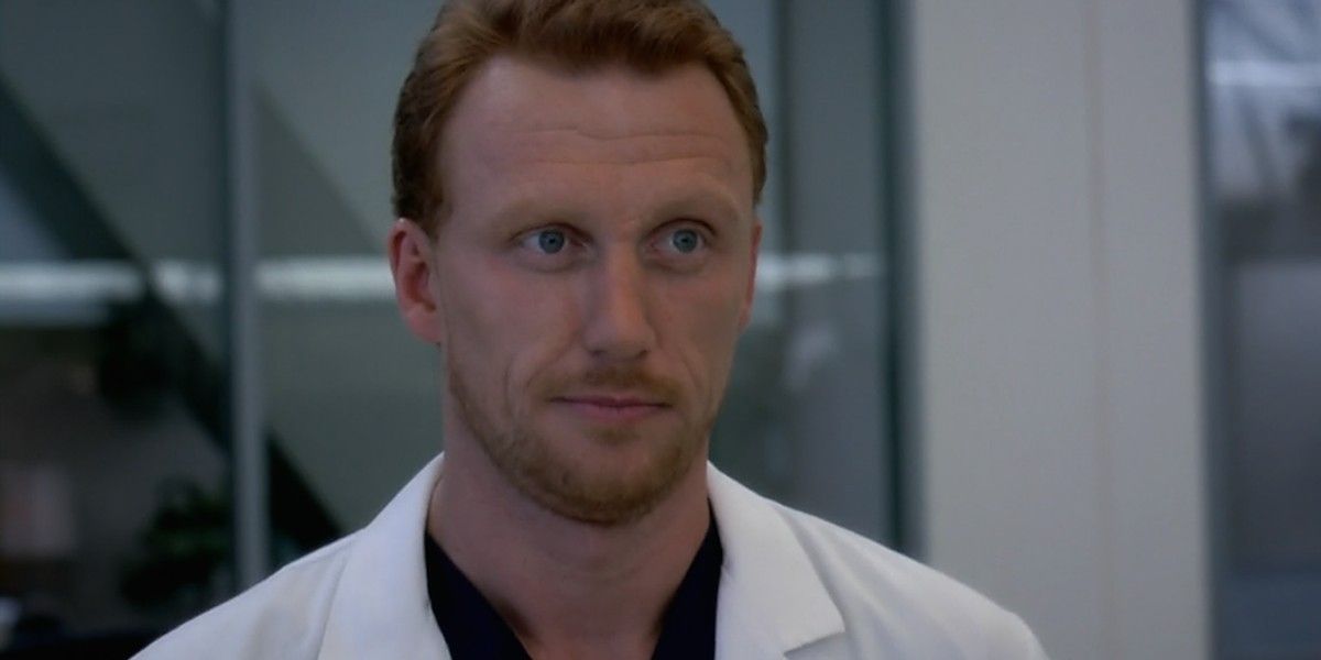 Owen Hunt at the hospital looking serious